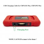 USB Charging Cable for LAUNCH CRP123E Plus CRP129E Plus